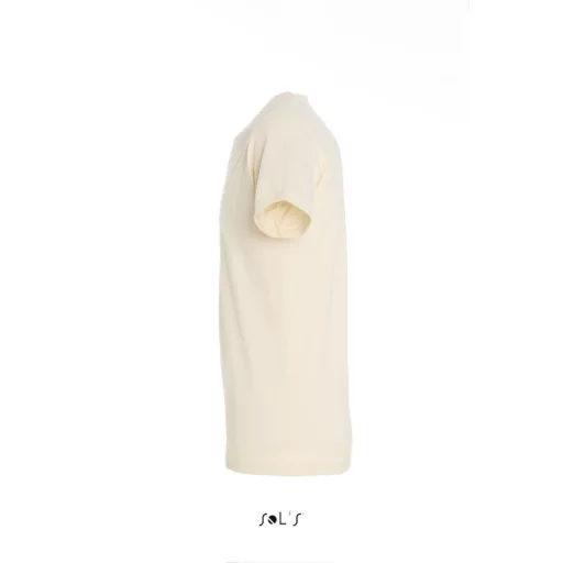 Férfi IMPERIAL környakas rövid ujjú pamut póló, SOL'S SO11500, Cream-2XL