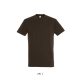 Férfi IMPERIAL környakas rövid ujjú pamut póló, SOL'S SO11500, Chocolate-2XL