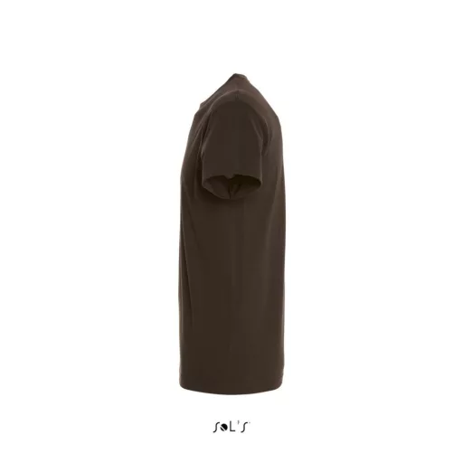 Férfi IMPERIAL környakas rövid ujjú pamut póló, SOL'S SO11500, Chocolate-2XL