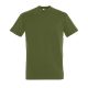 Férfi IMPERIAL környakas rövid ujjú pamut póló, SOL'S SO11500, Dark Khaki-XL