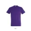 Férfi IMPERIAL környakas rövid ujjú pamut póló, SOL'S SO11500, Dark Purple-M