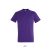 Férfi IMPERIAL környakas rövid ujjú pamut póló, SOL'S SO11500, Dark Purple-S