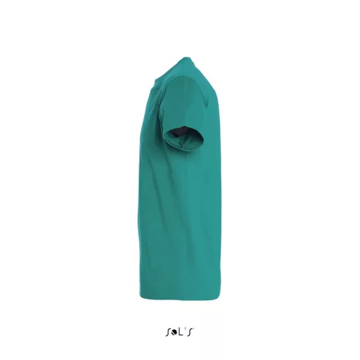 Férfi IMPERIAL környakas rövid ujjú pamut póló, SOL'S SO11500, Emerald-2XL