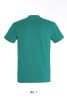Férfi IMPERIAL környakas rövid ujjú pamut póló, SOL'S SO11500, Emerald-XL
