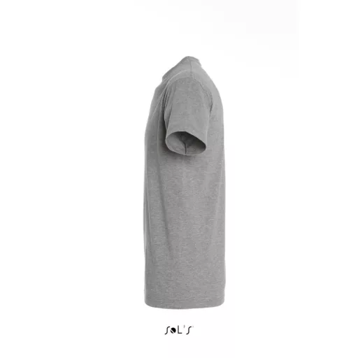 Férfi IMPERIAL környakas rövid ujjú póló, SOL'S SO11500, Grey Melange-5XL