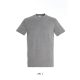Férfi IMPERIAL környakas rövid ujjú póló, SOL'S SO11500, Grey Melange-S