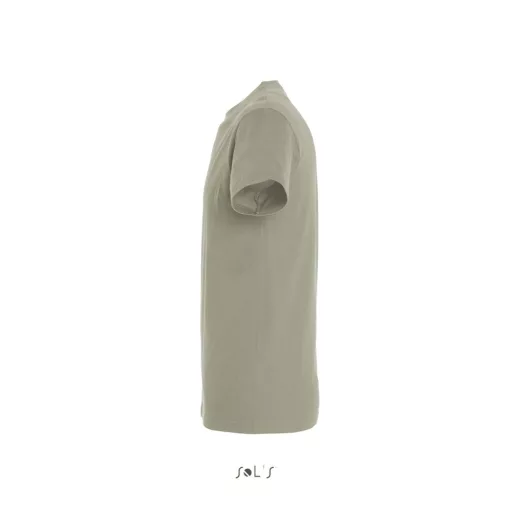 Férfi IMPERIAL környakas rövid ujjú pamut póló, SOL'S SO11500, Khaki-L