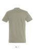 Férfi IMPERIAL környakas rövid ujjú pamut póló, SOL'S SO11500, Khaki-XS
