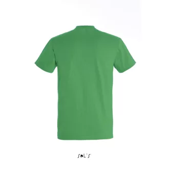  Férfi IMPERIAL környakas rövid ujjú pamut póló, SOL'S SO11500, Kelly Green-2XL