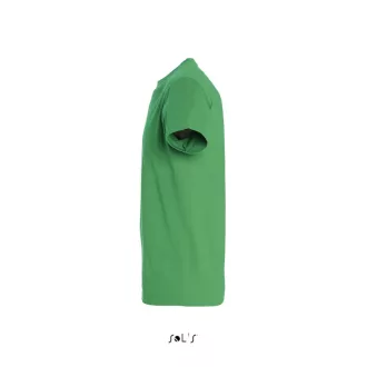  Férfi IMPERIAL környakas rövid ujjú pamut póló, SOL'S SO11500, Kelly Green-2XL