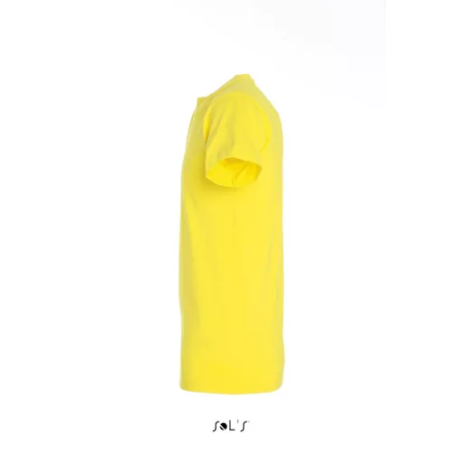 Férfi IMPERIAL környakas rövid ujjú pamut póló, SOL'S SO11500, Lemon-2XL