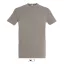 Férfi IMPERIAL környakas rövid ujjú pamut póló, SOL'S SO11500, Light Grey-S
