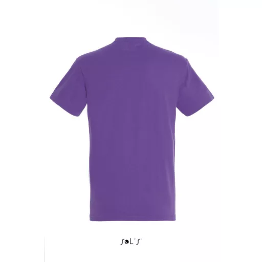 Férfi IMPERIAL környakas rövid ujjú pamut póló, SOL'S SO11500, Light Purple-S