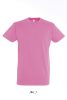 Férfi IMPERIAL környakas rövid ujjú pamut póló, SOL'S SO11500, Orchid Pink-S