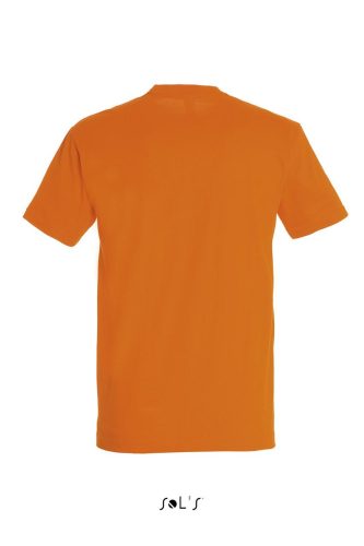 Férfi IMPERIAL környakas rövid ujjú pamut póló, SOL'S SO11500, Orange-4XL
