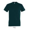 Férfi IMPERIAL környakas rövid ujjú pamut póló, SOL'S SO11500, Petroleum Blue-XL