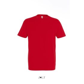   Férfi IMPERIAL környakas rövid ujjú pamut póló, SOL'S SO11500, Red-2XL