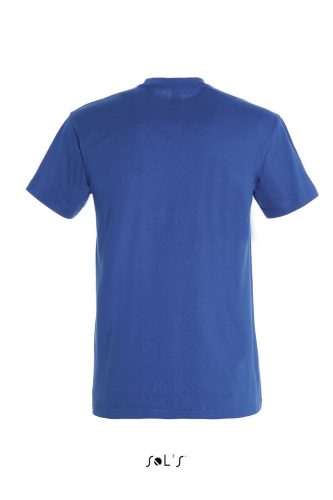 Férfi IMPERIAL környakas rövid ujjú pamut póló, SOL'S SO11500, Royal Blue-XS