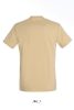 Férfi IMPERIAL környakas rövid ujjú pamut póló, SOL'S SO11500, Sand-2XL