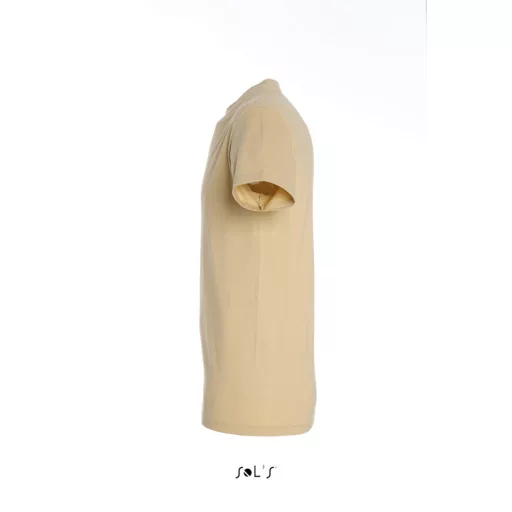 Férfi IMPERIAL környakas rövid ujjú pamut póló, SOL'S SO11500, Sand-2XL