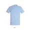 Férfi IMPERIAL környakas rövid ujjú pamut póló, SOL'S SO11500, Sky Blue-2XL