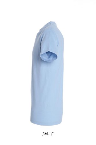 Férfi IMPERIAL környakas rövid ujjú pamut póló, SOL'S SO11500, Sky Blue-L
