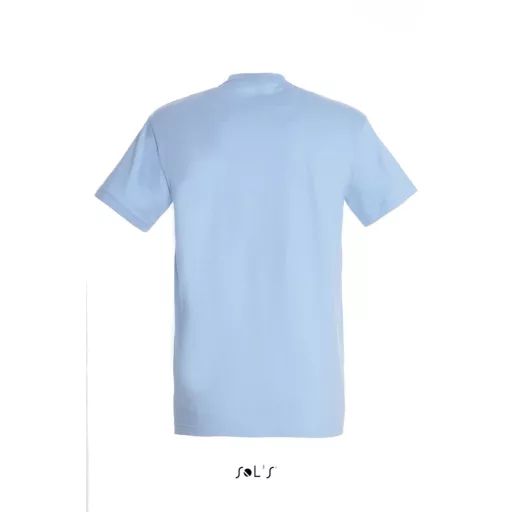 Férfi IMPERIAL környakas rövid ujjú pamut póló, SOL'S SO11500, Sky Blue-XS
