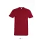 Férfi IMPERIAL környakas rövid ujjú pamut póló, SOL'S SO11500, Tango Red-2XL