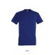 Férfi IMPERIAL környakas rövid ujjú pamut póló, SOL'S SO11500, Ultramarine-XL