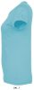 Női IMPERIAL környakú rövid ujjú pamut póló, SOL'S SO11502, Atoll Blue-S