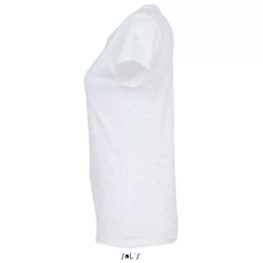 Női IMPERIAL környakú rövid ujjú póló, SOL'S SO11502, Ash-2XL