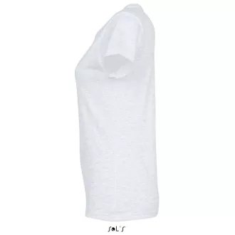   Női IMPERIAL környakú rövid ujjú póló, SOL'S SO11502, Ash-S