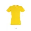 Női IMPERIAL környakú rövid ujjú pamut póló, SOL'S SO11502, Gold-3XL
