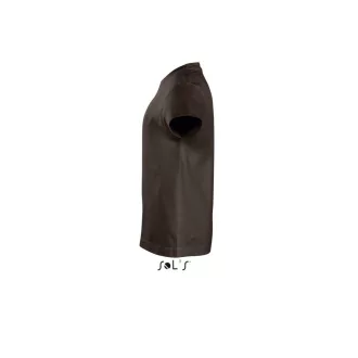   Gyerek IMPERIAL KIDS környakas rövid ujjú pamut póló, SOL'S SO11770, Chocolate-2A