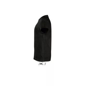   Gyerek IMPERIAL KIDS környakas rövid ujjú pamut póló, SOL'S SO11770, Deep Black-10A