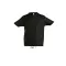 Gyerek IMPERIAL KIDS környakas rövid ujjú pamut póló, SOL'S SO11770, Deep Black-8A