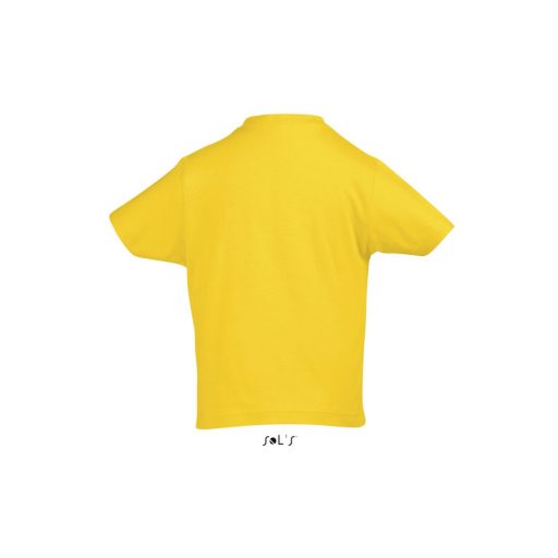 Gyerek IMPERIAL KIDS környakas rövid ujjú pamut póló, SOL'S SO11770, Gold-2A