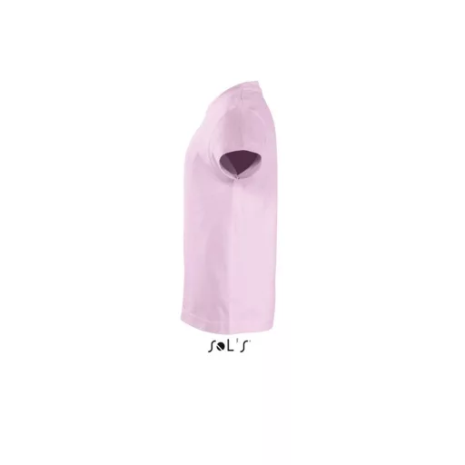 Gyerek IMPERIAL KIDS környakas rövid ujjú pamut póló, SOL'S SO11770, Medium Pink-2A