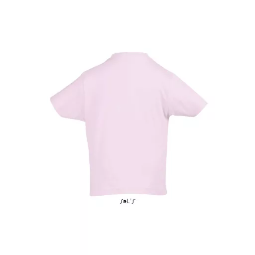Gyerek IMPERIAL KIDS környakas rövid ujjú pamut póló, SOL'S SO11770, Medium Pink-8A