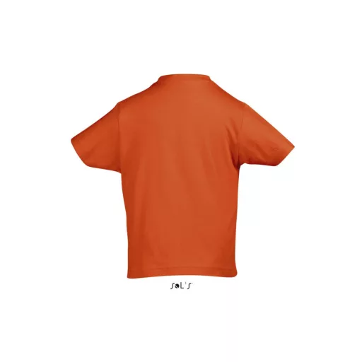 Gyerek IMPERIAL KIDS környakas rövid ujjú pamut póló, SOL'S SO11770, Orange-6A