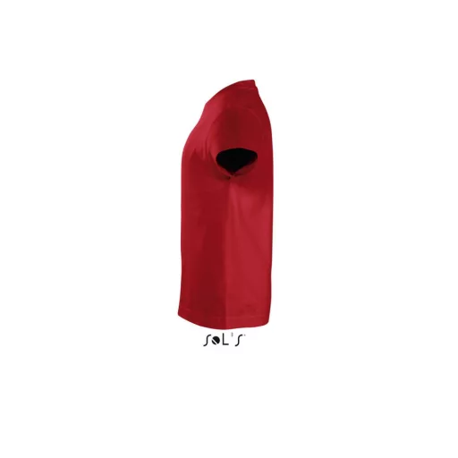 Gyerek IMPERIAL KIDS környakas rövid ujjú pamut póló, SOL'S SO11770, Red-4A