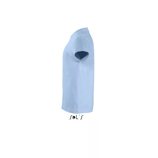 Gyerek IMPERIAL KIDS környakas rövid ujjú pamut póló, SOL'S SO11770, Sky Blue-4A