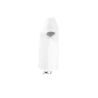   Gyerek IMPERIAL KIDS környakas rövid ujjú pamut póló, SOL'S SO11770, White-10A