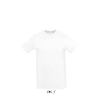   Uniszex SUBLIMA rövid ujjú szublimálható póló, SOL'S SO11775, White-2XL