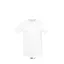 Uniszex SUBLIMA unisex rövid ujjú szublimálható póló, SOL'S SO11775, White-M