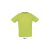 Férfi raglános, rövid ujjú sport póló, SOL'S SO11939, Apple Green-2XL