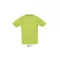 Férfi raglános, rövid ujjú sport póló, SOL'S SO11939, Apple Green-L