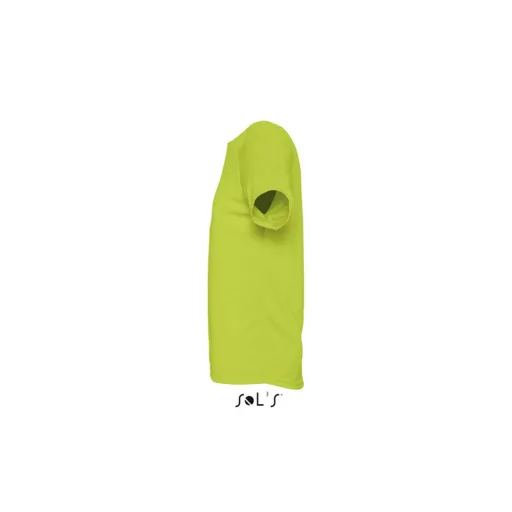 Férfi raglános, rövid ujjú sport póló, SOL'S SO11939, Apple Green-XL