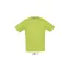 Férfi raglános, rövid ujjú sport póló, SOL'S SO11939, Apple Green-XS