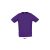Férfi raglános, rövid ujjú sport póló, SOL'S SO11939, Dark Purple-2XL
